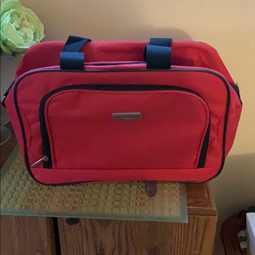 Travelers Club small canvas carry on.